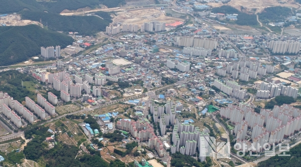 웅상시가지 전경