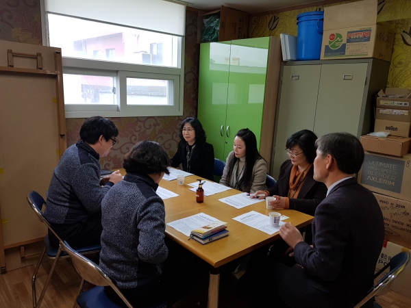 양산시 의료급여 순회간담회 모습.