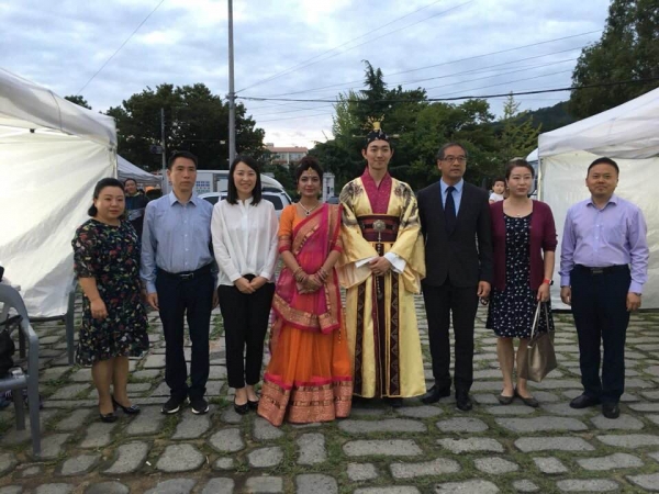 김해시는 2018허왕후신행길축제 기간에 맞춰 자매도시인 무석시 여유국 공무원과 여행사 대표 6명을 초청해 팸투어를 실시했다.