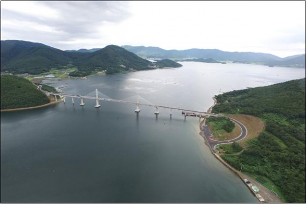 거제시 산달연륙교(사진제공-거제시)