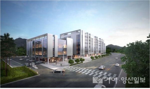 첨단신발융합허브센터 조감도