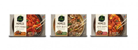 비비고 한식요리 3종