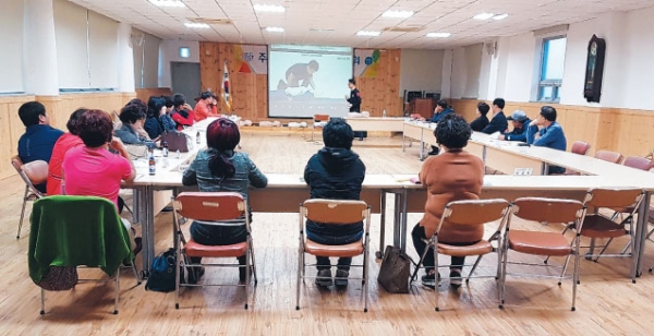사등면 주민자치위원회 응급조치 교육