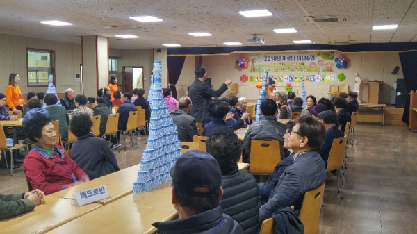 지난 10일 어르신 테마학교 종강미사가 거행된 천주교 양산성당