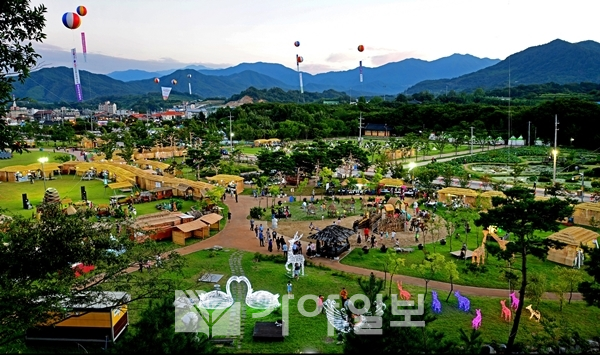 함양군 산삼축제장 전경(사진제공=경남도)