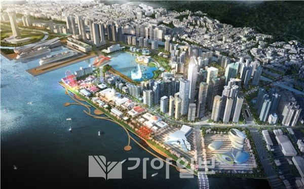 부산 북항 2단계 항만재개발사업 구상도(사진제공=부산시)