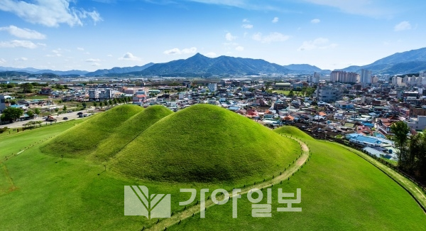 경남 고성군 송학동 가야 고분군(사진제공=경남도)