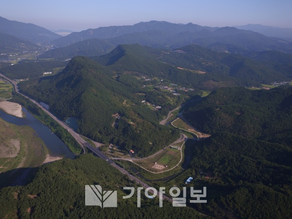 경남 산청군 백마산성 전경(사진제공=경남도)