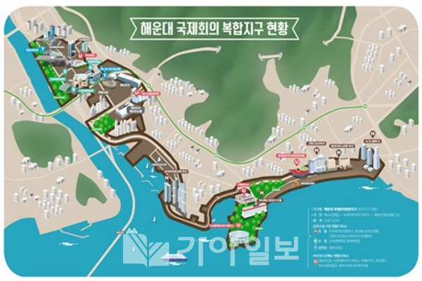해운대 국제회의 복합지구 현황