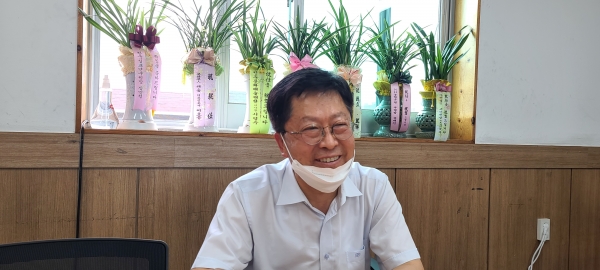진주문화관광재단 민원식 대표, 사진: 강덕제