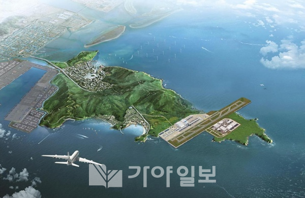 가덕신공항 조감도(가야일보 자료사진)