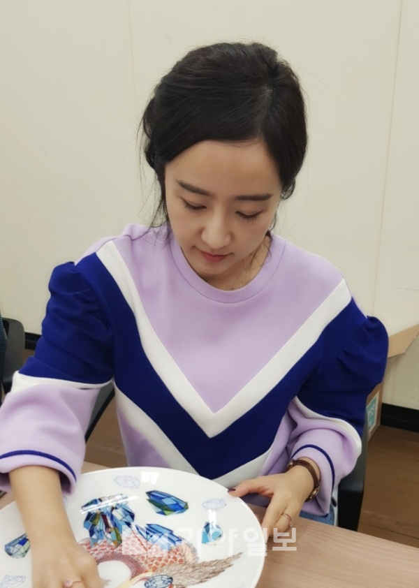 도자회화 장정은 작가