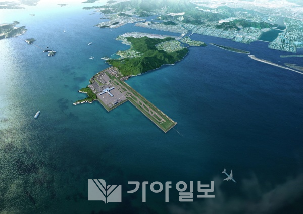 가덕도신공항 조감도(사진제공=부산시)