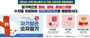 세계 당뇨의 날 기념 시민건강 캠페인, 14일 부산시청 개최
